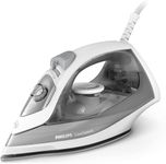 Philips Steam Iron Easyspeed, Steam Boost up to 100 gram, Ceramic Soleplate, Drip Stop, 4 Settings, 2000W, 220 ml Watertank, Integrated Waterspray, Grey (GC1751/89)