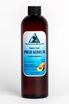 Apricot Kernel Oil Unrefined Organic Virgin Cold Pressed Raw Pure 24 oz, 710 ml