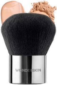 Wonderskin Kabuki Brush - Round Top Brush for Liquid & Powder Makeup