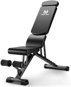 Adjustable Weight Bench for Home Gym with Headrest - Foldable Workout Bench Press, 800lb Capacity for Exercises Incline Flat Decline Sit-Ups