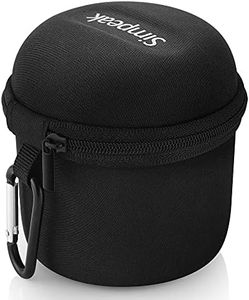 Simpeak Funda Altavoz Bluetooth Portátiles, Bolsa Ultra-Portable Cubierta Protectora Altavoz Bluetooth Caja Caso Viajar Compatible con Anker SoundCore,Negro