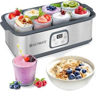 Ultimate Probiotic Yogurt Maker with TruTemp™ Adjustable Temperature & Time Control, Make Trillions of Live Probiotics for Gut Health, ULTIMATE LIFETIME WARRANTY, Wellness Gifts for Men & Women