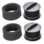 2 Pack Replacement Filters for Bissell Power Force & Helix Turbo Inner and Outer Filter Set,Replaces Part # 203-7913, 32R9, 73K1