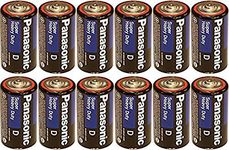 Panasonic Heavy Duty D Batteries X 