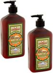 Malibu Tan Body Lotion for Dry Skin Hemp Moisturizer, 18 fl oz - 2-