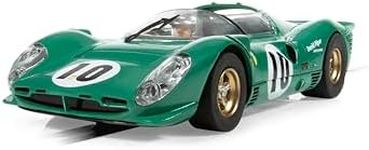 Scalextric, C4491, 330 P4-Green-David Piper, Slot, Cars-USA/Classic