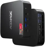 ACEMAGICIAN Dual LAN Mini PC AMD Ryzen 7 5825U Mini PC 32GB DDR4 512GB SSD Mini Computers (8C/16T, up to 4.4Ghz),4K Triple Display Mini Desktop WiFi6/Bluetooth