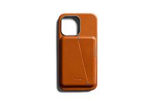 Bellroy Mod Case + Wallet for iPhone 13 Pro – (Leather Phone Case, Slim Card Holder) - Terracotta