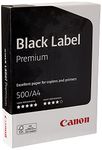 Canon Black Label Premium A4 75gsm FSC White (1 x 500 Sheets) Copier/Laser/Inkjet Paper