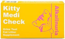 PETJOA Kitty-Medi-Check Cat Urine Health Test Kit, Easy Monitoring at Home,100% Eco-Friendly - (Alkalinuria 210g/7.4oz) 100% Biodegradable.