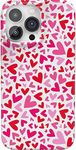 Casely iPhone 14 Pro Case | Compatible with MagSafe | XOXO | Candy Hearts Case