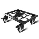 Heavy Duty Tool Box Dolly for Milwaukee Packout Toolboxes, Thickened Carbon Steel Frame and Larger Wheels with Brake System, No Drilling Required for Installation, Load-Bearing Capacity Up to 200lb