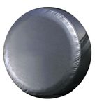 Bully CM-02WK Black Weather Resistant Vinyl Universal Fit Truck Spare Tire (Diameters 26.5"-29.5") Cover for Trucks from Chevy (Chevrolet), Ford, Toyota, GMC, Dodge RAM, Jeep
