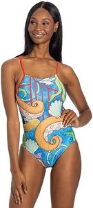 Sporti Women's Athletic Micro Back One Piece Swimsuit - Multi - 28