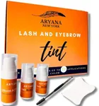 ARYANA NEW YORK LASH AND EYEBROW KIT - Up to 10 Applications - Black and Brown 5 ML - With Brow Brush