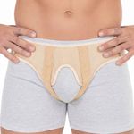 Vive Hernia Belt - Hernia Support Truss for Single/Double Inguinal or Sports Hernia - Two Removable Compression Pads & Adjustable Groin Straps - Surgery & Injury Recovery (Small)