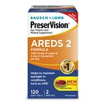 PreserVision AREDS 2 Eye Vitamin & Mineral Supplement, Contains Lutein, Vitamin C, Zeaxanthin, Zinc, Copper & Vitamin E, 120 Softgels (Packaging May Vary)