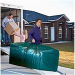 Evelots Giant Storage Bag-Double Zippered Tote/Strong Handles-Multiple Uses, Waterproof-Holds 9 Foot Unassembled Christmas Tree