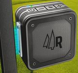 RANGLAND Golf Cart Bluetooth Speaker with Magnetic Mount and Protective EVA Carrying Case - Waterproof Wireless Speaker (for Job Sites, Portable Travel, Golfing and More)