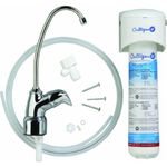 Culligan US-EZ-3 EZ-Change Undersink Drinking Water Filtration System with Dedicated Faucet, Advanced 500 Gallon Filter Included