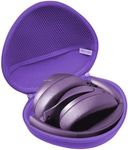 Hermitshell Hard Travel Case for TOZO HT2 Hybrid Active Noise Cancelling Wireless Headphones，Hi-Res Audio Deep Bass Foldable Lightweight Headset (Purple)