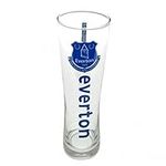 Everton FC Official Football Gift Tall Beer Glass - A Great Christmas / Birthday Gift Idea For Men And Boys