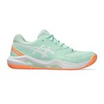 ASICS Womens Gel-Dedicate 8 Padel Sneaker, Mint Tint White, 5.5 UK