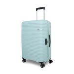 American Tourister Liftoff+|Medium Size Check-in Spinner Trolley Bag (67 cm) for Travel|360° 8 Wheel Travel Luggage|Hard Case Polypropylene (PP) Suitcase|Mounted TSA Lock|Seafoam Blue