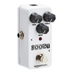 Amazon Basics Boost Guitar Effect Pedal - True Bypass, Full Metal Shell