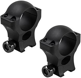 NC Star VR38D13 NcStar 1 Hunter Rings 3/8 Dovetail 1.30 Height Matte black