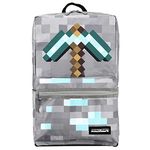 Minecraft Pickaxe Pixelated 17" Backpack