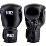 Blitz Training Boxing Gloves - Black - 12oz