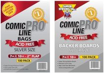 ComicProLine 100ct Comic Book Bags 