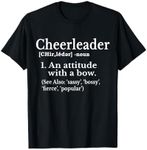 Cheerleader Definition Cheer Flyer Gifts Girls Cheerleaders T-Shirt