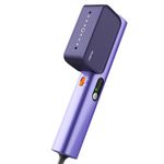 Looptop Dual Voltage Travel Steamer - 100-240V Portable Steamer for Clothes, 10s Fast Heat-up Clothes Steamer Handheld, Fabric Remove Wrinkles Garment Steamer for Home, Europe Asia Worldwide (Purple)