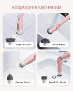 Leebein Electric Spin Scrubber – Cordless Power Cleaning Brush