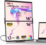JSAUX FlipGo 16" Pro 2.5K Dual Scre