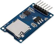 AZDelivery Micro SD SPI Storage Board TF Memory Card Adapter Shield Module 3.3V 5V compatible with Arduino Including E-Book! (Pack of 25)