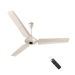 atomberg Ikano 1200mm BLDC Ceiling Fan with Remote Control | BEE 5 star Rated Energy Efficient Ceiling Fan | High Air Delivery with LED Indicators | 2+1 Year Warranty (Gloss Ivory)