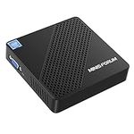 MINISFORUM N40 Mini PC UHD 4K@60Hz Celeron N4020(up to 2.8GHz) Fanless Mini Computer, DDR4 4GB+64GB eMMC, DIY SSD, Dual Band WiFi, HDMI&VGA Desktop Mini Computer