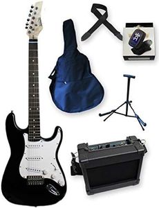 Discovery Beginner Electric Guitar pack - Black