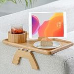 Fabsome Bamboo Couch Arm Tray, TV D