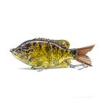 ods lure Bluegill Glide Bait Topwater Fishing Lure Floating Swimbait for Bass Trout Perch Pike Walleye Fishing (A)