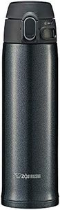 ZOJIRUSHI SM-TA48BA Stainless Steel Vacuum Insulated with Non-Stick Interior and Rounded Finish Mug, 480 ml Black