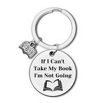 Book Lover Gifts Keyring Funny Bookworm Gifts Reading Book Club Keychain Reading Lover Gift Reading Gifts for Book Lovers Book Jewelry Librarian Gift Bibliophile Gifts for Women men Reader Writers