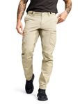 RevolutionRace Rambler Lightweight Pro Trousers for Men, Outdoor Walking and Hiking Trousers, Aluminum, XL