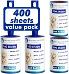 Lint Rollers for Pet Hair Extra Sticky, 400 Sheets (2 Rollers + 2 Refill) Mega Value Set, Portable Pet Lint Remover for Clothes, Furniture, Carpet, Dog & Cat Hair Removal