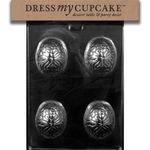 Dress My Cupcake DMCM197 Chocolate Candy Mold, The Brain