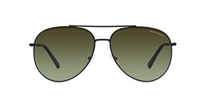 A|X ARMANI EXCHANGE Unisex's Ax2043s Sunglasses, Matte Black/Green Gradient Brown, 62 mm