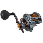 Piscifun Alijoz Baitcasting Reels Low Profile Baitcaster Aluminum Frame Baitcast Fishing reel, Size 300, 33lb Drag 8.1:1 Gear Ratio Freshwater Saltwater Power Handle Casting Reels (Right Handed)